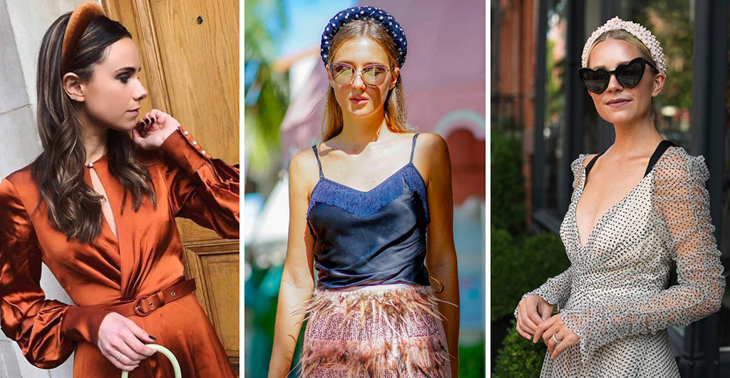 La tendance du bandeau cheveux gagne du terrain