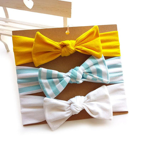 Bandeau Bébé Fille Daisy en lot de 3
