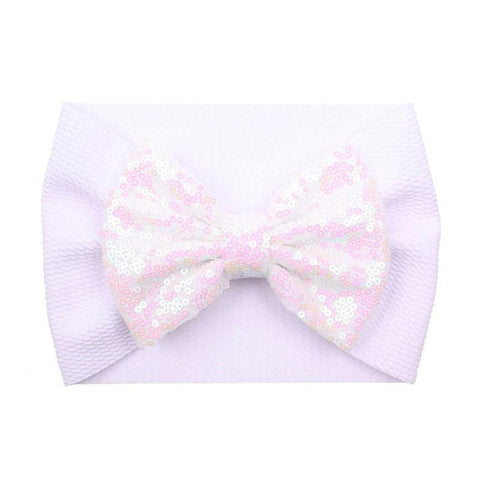 Bandeau Bébé Fille avec noeud en sequins Sirine