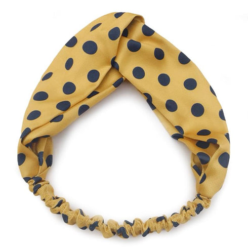 Bandeau cheveux à pois Ester