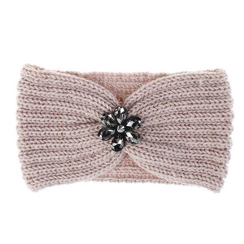 Bandeau cheveux bijou en laine modèle Aleksa