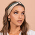 Bandeau cheveux à noeud modèle Giulia