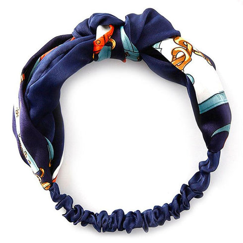 Bandeau cheveux noué modèle Honorine