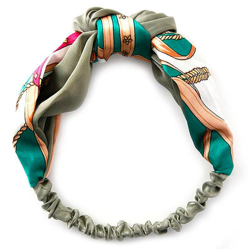 Bandeau cheveux noué modèle Honorine