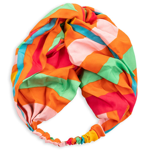 Bandeau cheveux imprimé coloré Raven