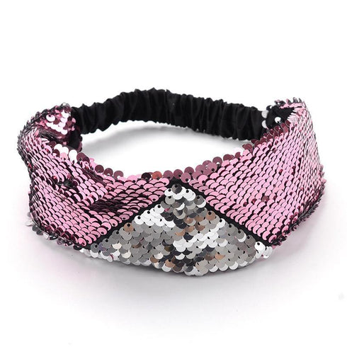 Bandeau cheveux à sequins Irina