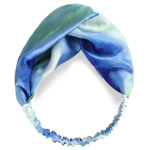 Bandeau cheveux Tie Dye Majorelle Zoé