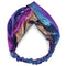 Bandeau cheveux en tissu lamé Océane
