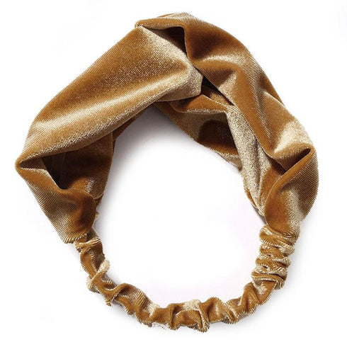 Bandeau cheveux en velours modèle Bérénice