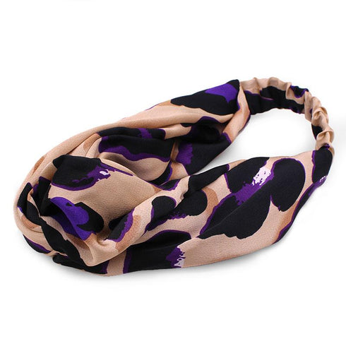 Bandeau cheveux léopard modèle Hailey