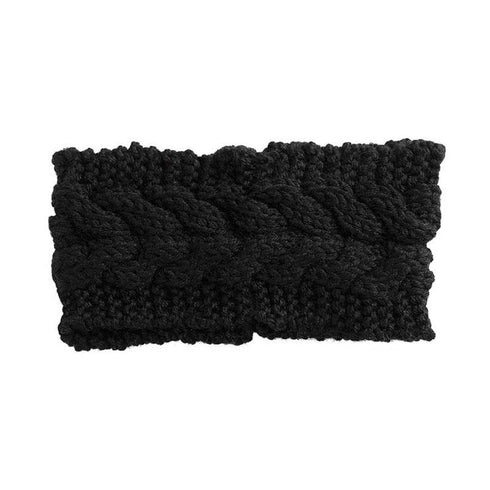 Bandeau cheveux en laine tressée Gina