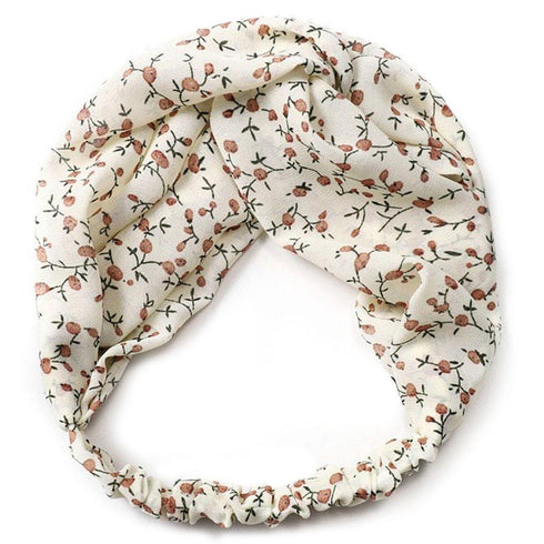 Bandeau cheveux imprimé floral modèle Mila