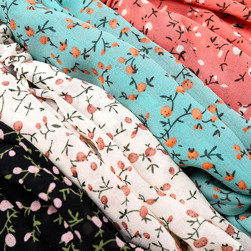 Bandeau cheveux imprimé floral modèle Mila