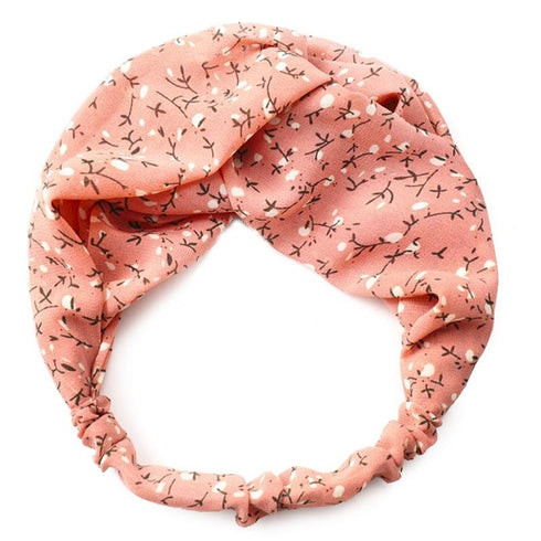 Bandeau cheveux imprimé floral modèle Mila