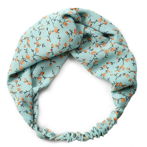 Bandeau cheveux imprimé floral modèle Mila