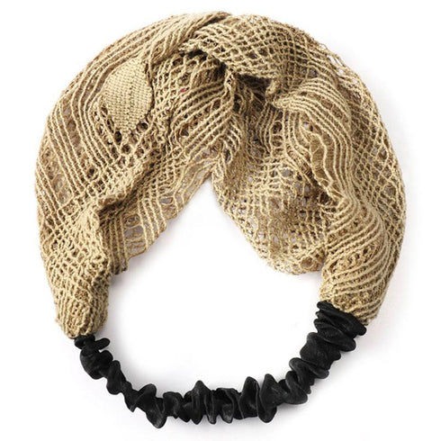 Bandeau cheveux effet macramé modèle Octavia