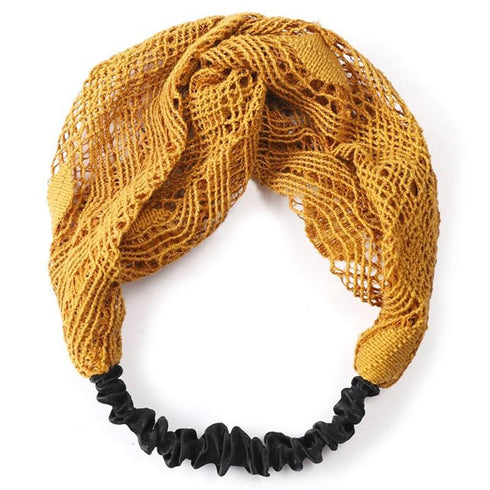 Bandeau cheveux effet macramé modèle Octavia