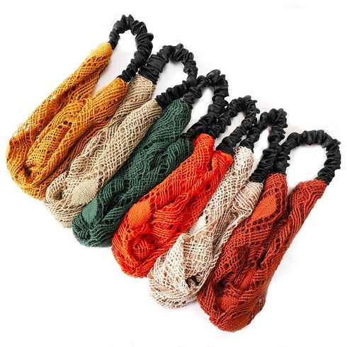 Bandeau cheveux effet macramé modèle Octavia