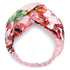 Bandeau cheveux en satin imprimé floral Petra