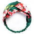 Bandeau cheveux en satin imprimé floral Petra