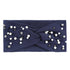 Bandeau cheveux torsadé en perles et cristaux modèle Keya