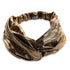 Bandeau cheveux turban mordoré Shanon