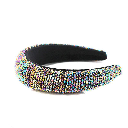 Serre-tête bijou en perles irisées Mermaid