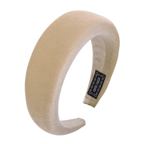 Serre-tête en velours rembourré Pippa