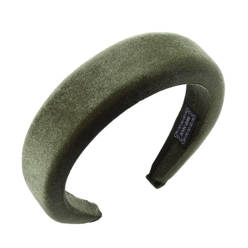 Serre-tête en velours rembourré Pippa