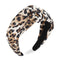 Serre-tête torsadé Léopard Agata
