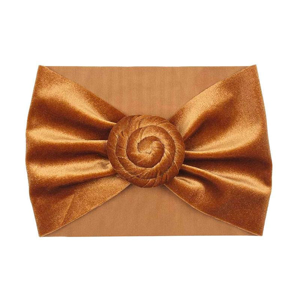 Bandeau Bébé Dentelle Avec Fleur - Neuf Sans étiquettes, Cadeau Chic