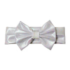 Bandeau Serre-tête élastique Lame Argent Avec Nœud – FEDRA – Femme