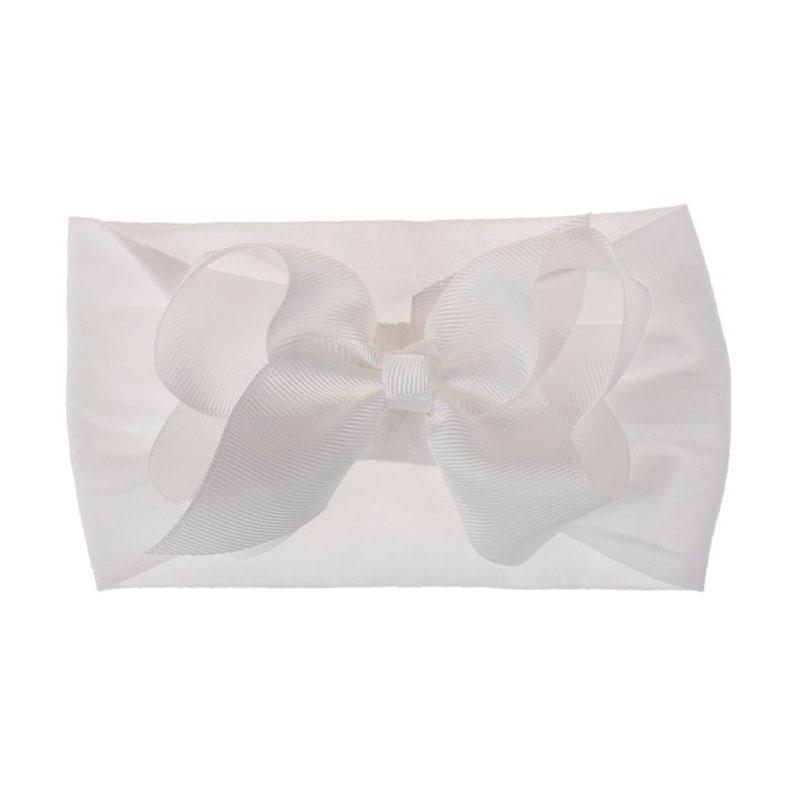 Lot De 4 Bandeaux Bébé Fille - Accessoires Cheveux Blancs Pour Fête, Mariage Et Photographie